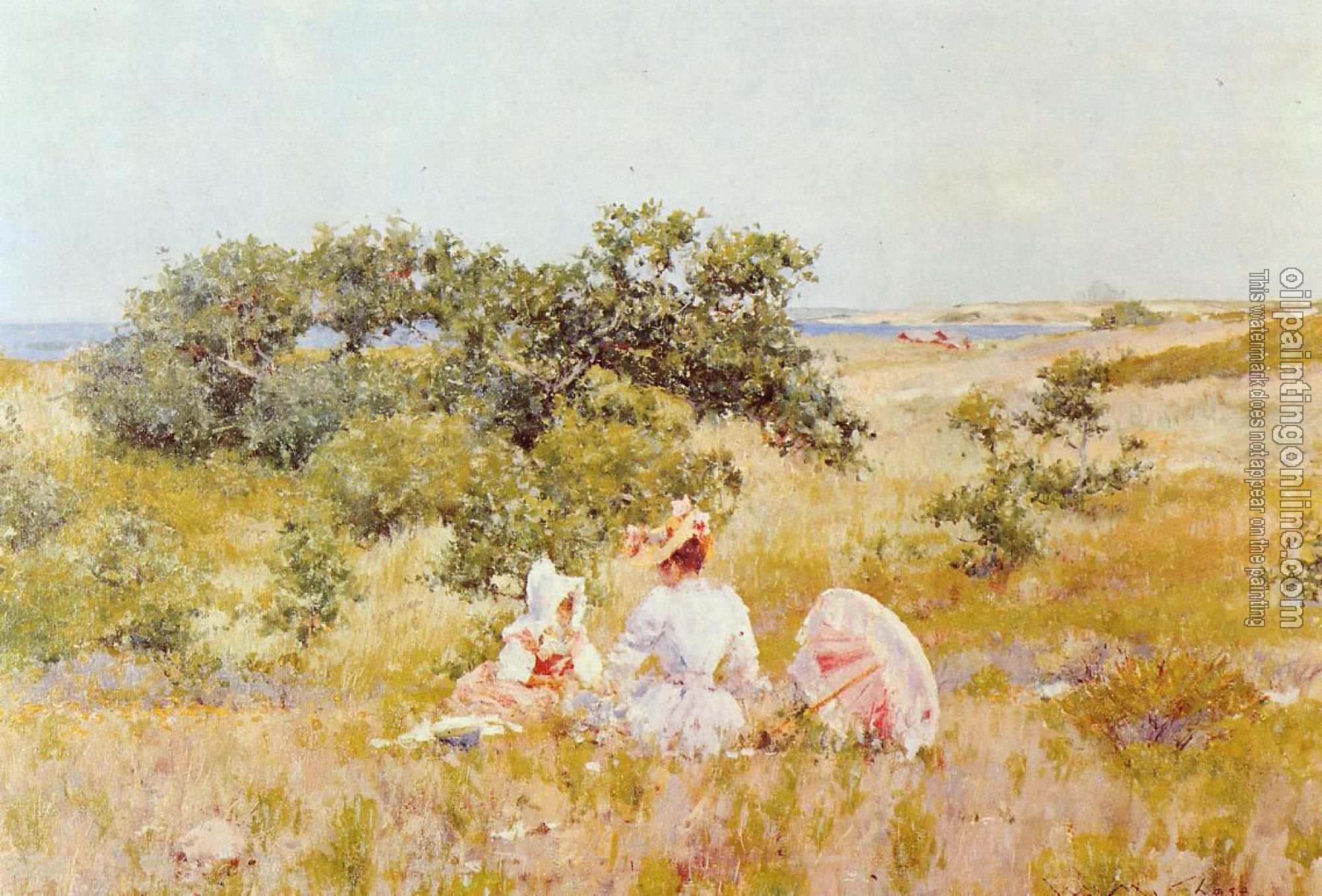 Chase, William Merritt - Fairy Tale aka A Summer Day